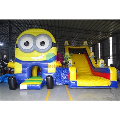 Minions opblaasbare springkasteelspeeltuin