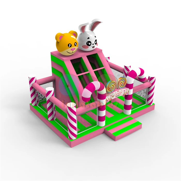 Candy Inflatable Castle Playground